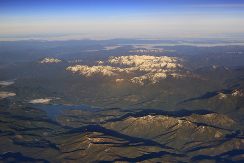 aerial landscape california trinitylake trinityalps morning mountains snowcappedpeak shastatrinitynationalforest