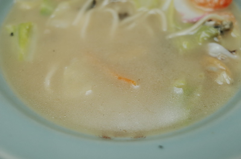 渋谷長崎飯店特上ちゃんぽんのスープ