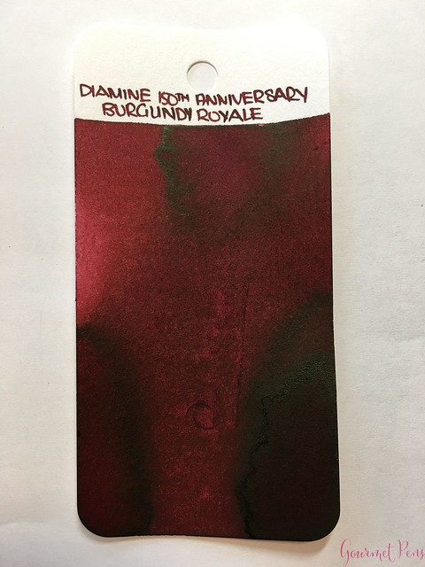 Ink Shot Review Diamine Anniversary Burgundy Royale @AppelboomLaren 11