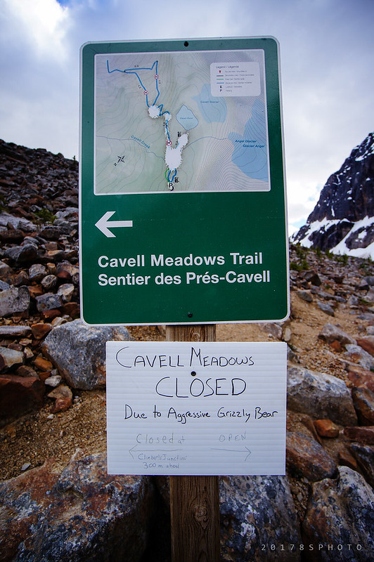 Trail closed