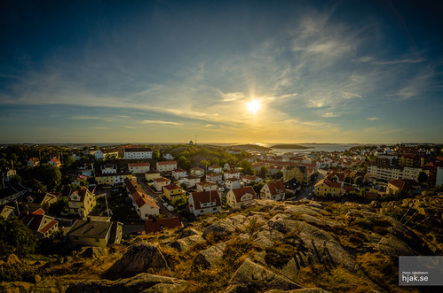 lysekil sunset bohuslän sweden västragötalandslän sverige se