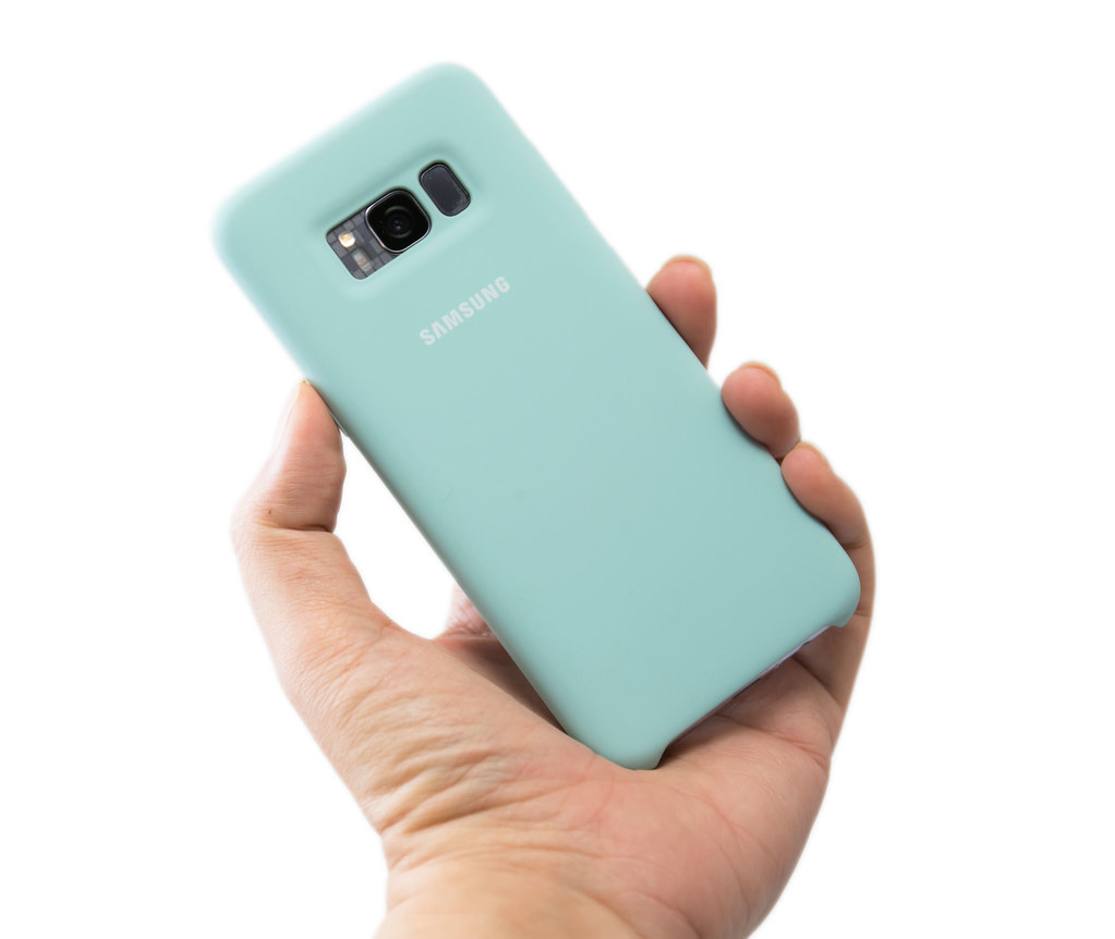 輕薄原廠保護 Galaxy S8『原廠矽膠材質薄型背蓋 – 藍色款』入手開箱分享 – 大圖清晰高清 @3C 達人廖阿輝