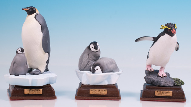 ちょこっとレビュー ネイチャーテクニカラー「南極」ペンギン 「日本のいきもの」カワセミ : ふぃぎゅる！