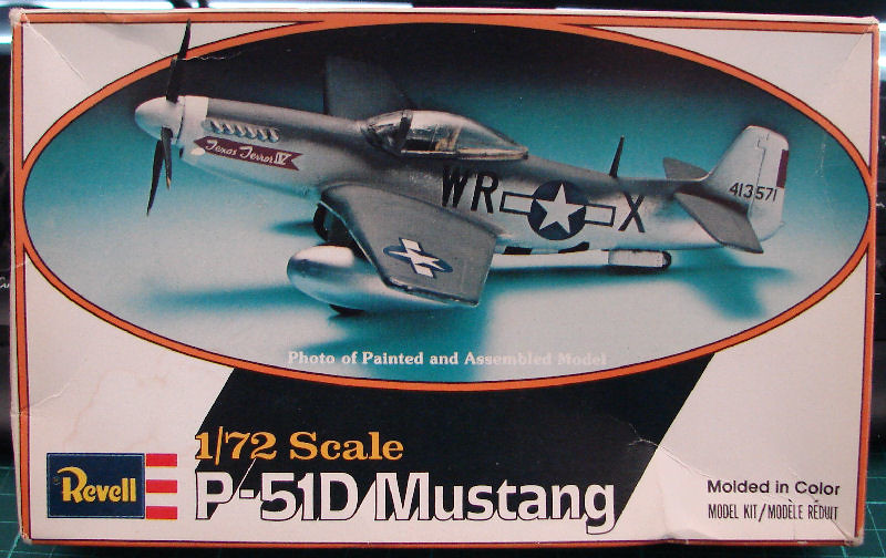 Revell 1:72 P-51D Mustang Skill Level 3-04148 