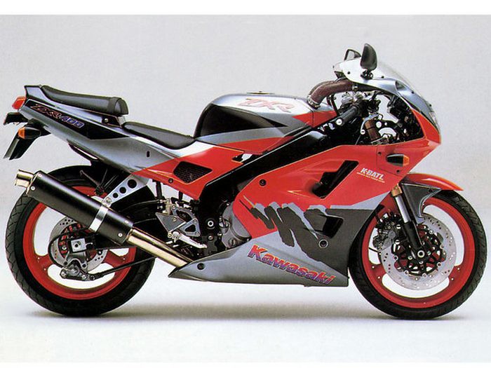 【SAKU】 Kawasaki ZXR 400 R 1990 - Motorcycle specifications, reviews, photos