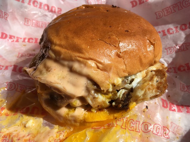 Spike's sunnyside burger - Good Stuff Eatery