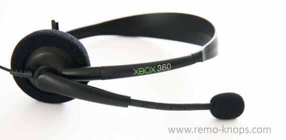 Xbox 360 Chatpad Headset 3802