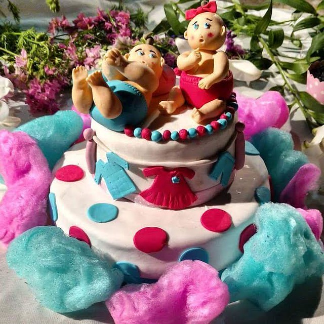 Baby Shower Cake by Aishwarya Kothare of The Bakers Lab