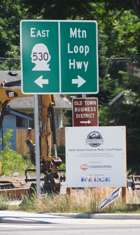 SR-530 and the Mountain Loop Highway: A very important intersection in Darrington