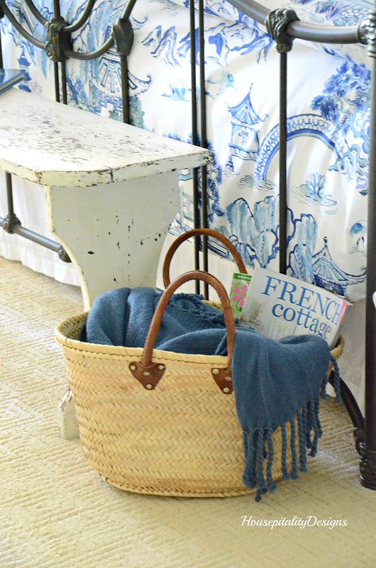 French Market Basket-Guest Room-Housepitality Designs