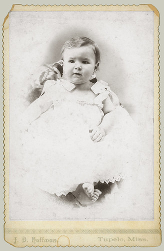 Cabinet Card of baby