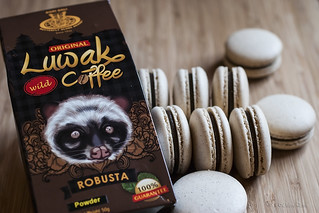 Kopi Luwak macarons