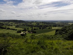 View from Stinchcombe Hill towards North Nibley