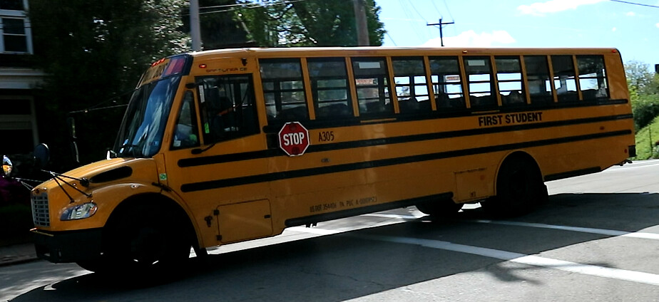 first bus student travel