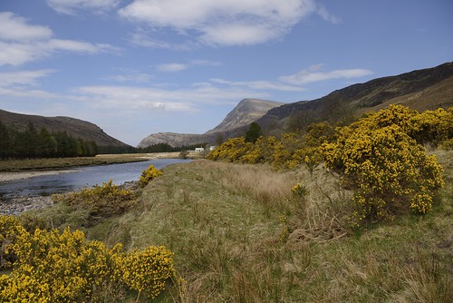 scotland sutherland highlands landscape mountains