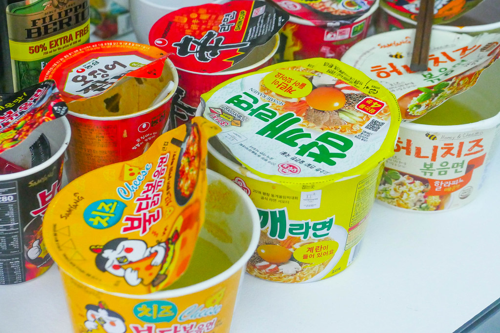 Korean Spicy Noodles Challenge
