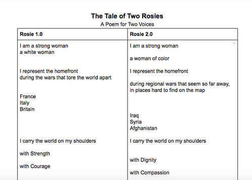 Rosie Poem for Two Voices preview