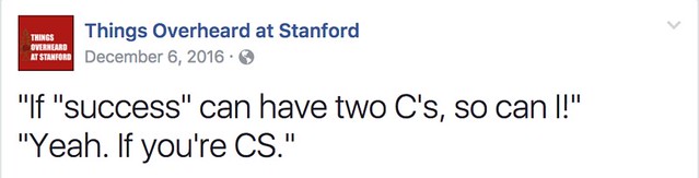 Things Overheard at Stanford: Conversations
