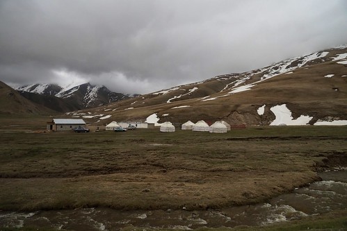 variosonnart282470 yurts camp springtime highaltitude kyrgyzstan
