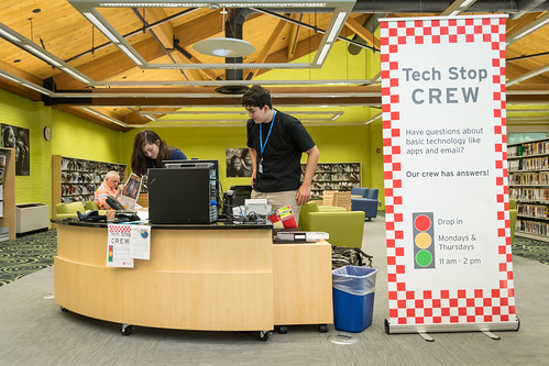Tech Stop at HCLS Central Branch