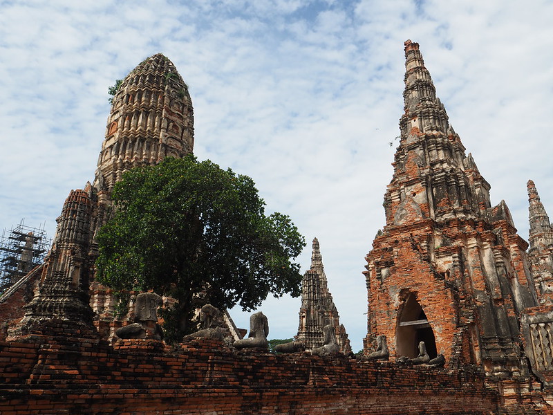 P6222602 ワット・チャイワッタナーラーム(Wat Chaiwatthanaram) thailand タイ 世界遺産 アユタヤ