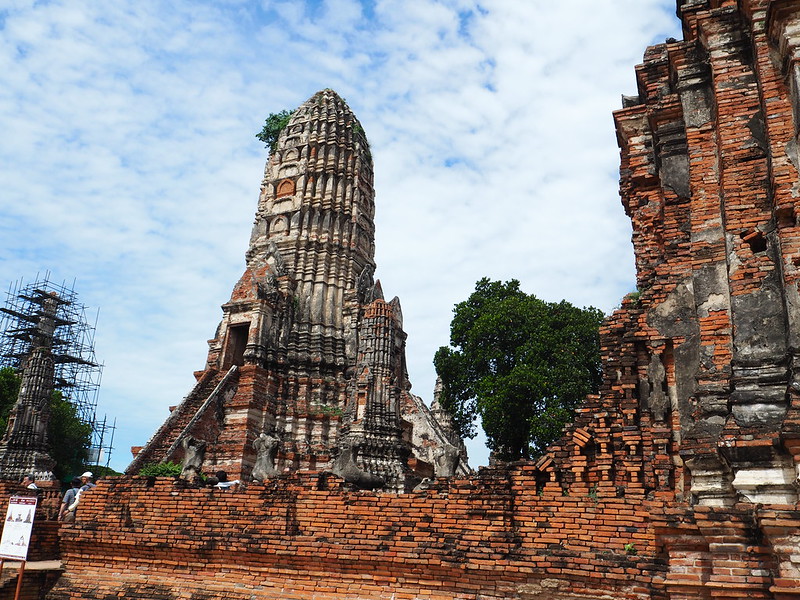 P6222604 ワット・チャイワッタナーラーム(Wat Chaiwatthanaram) thailand タイ 世界遺産 アユタヤ