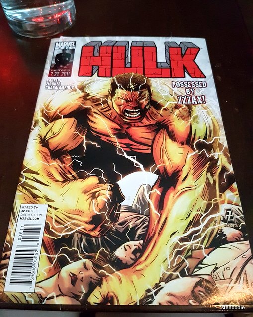 Hulk comic book