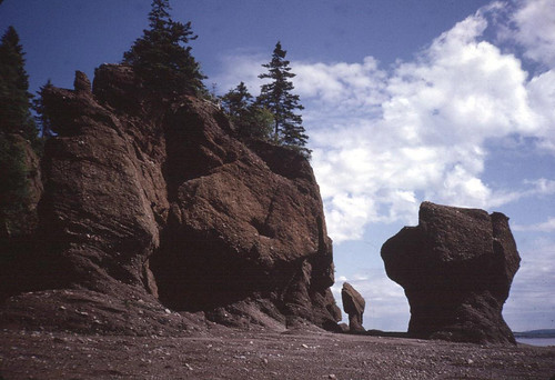 hopewell cape fundy provincial park nb 1964 demi canon canada scanned slides negatives or prints world wide film half frame lowercape newbrunswick