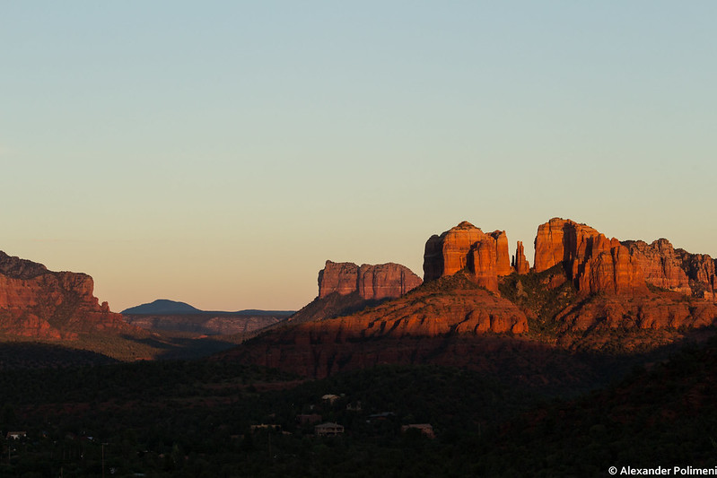 Sunset at Red Rock Loop