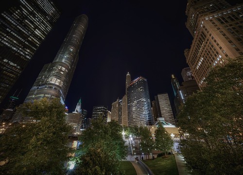 travel sonya7r2 chicago view daytime cityscape building architecture city night street longexposure