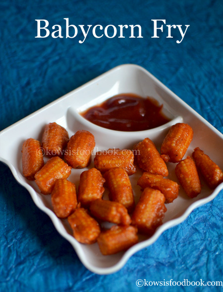 Baby Corn Fry Recipe