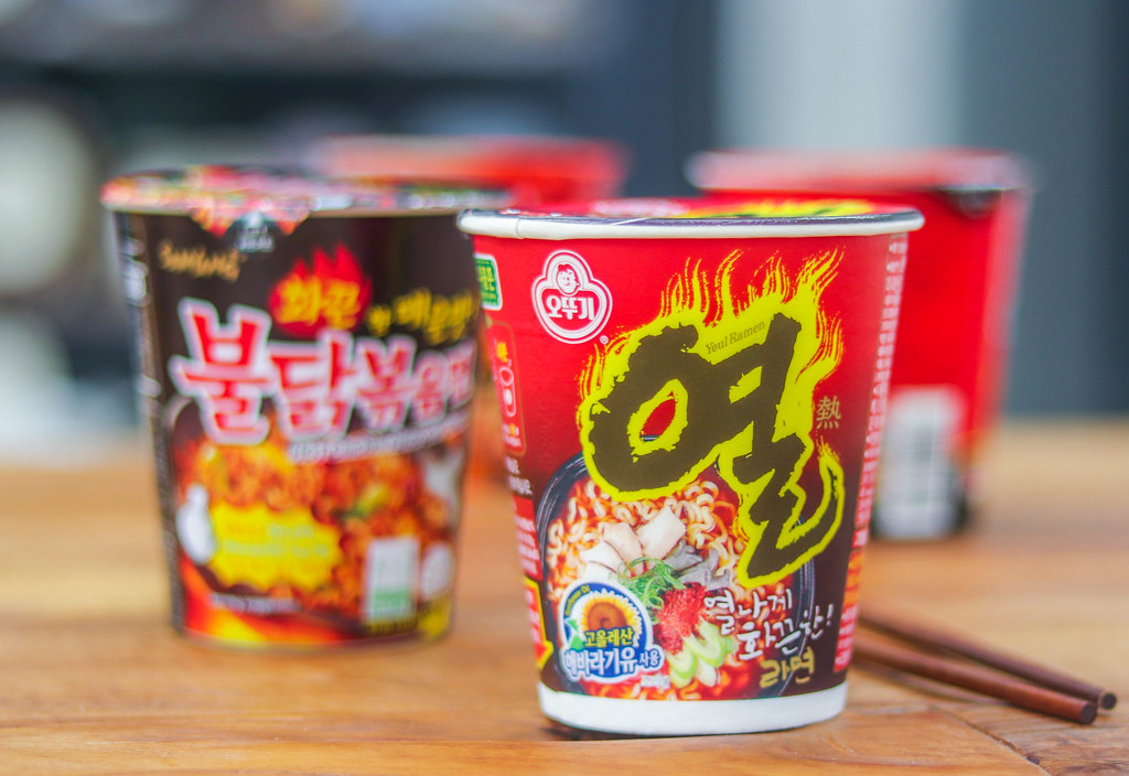 Korean Spicy Noodles Challenge: OTTOGI YUEL RAMYOM BOWL