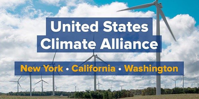 Proud to join New York Governor Andrew Cuomo and Washington State Governor Jay Inslee in new U.S. Climate Alliance, a profoundly important endeavor #ActOnClimate http://bit.ly/2qLNCFi