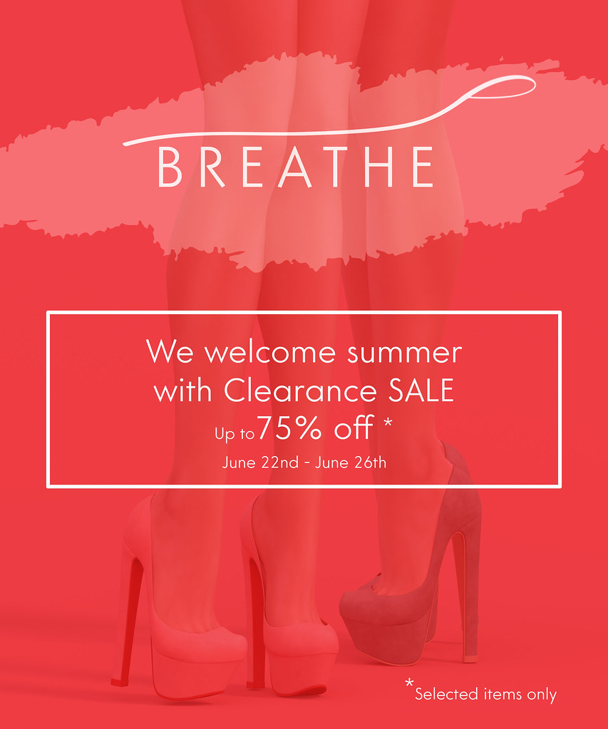 [BREATHE]-Welcome Summer SALE - SecondLifeHub.com