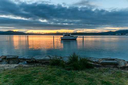 color nature dawn beauty background newsouthwales nsw brisbanewater scenic sky boat daybreak dream landscape australia reflections weather light view longexposure scene silhouettes scenery beautiful travel clouds woywoy bay sunrise waterscape water centralcoast coast coastal