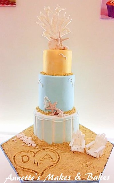 Cake by Annette Langley-Tayler of Annette's Makes & Bakes