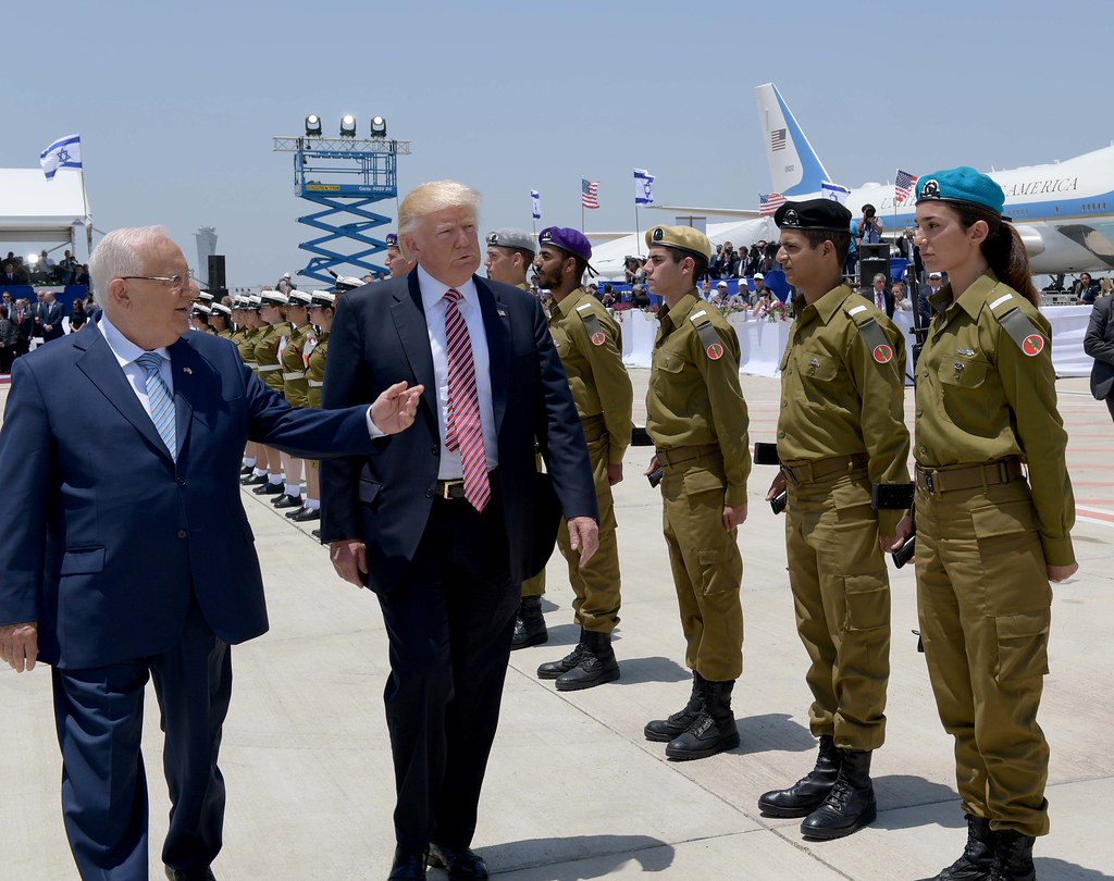 Trump visits Israel