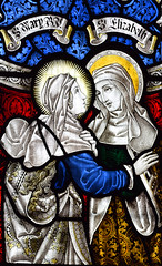 Blessed Virgin and St Elizabeth at the Visitation (AK Nicholson)