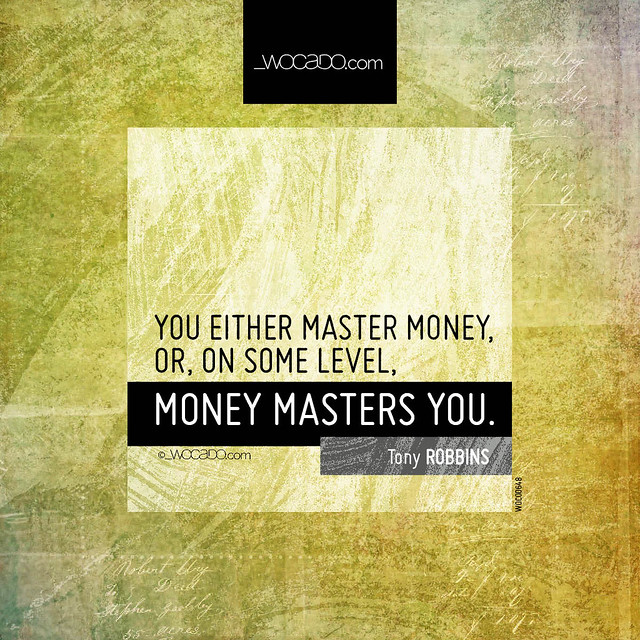 You either master money by WOCADO.com