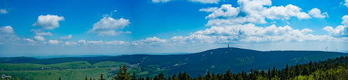 fichtelberg landscape natur nature panorama sachsen