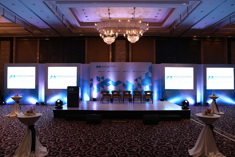 stage designs for corporate event