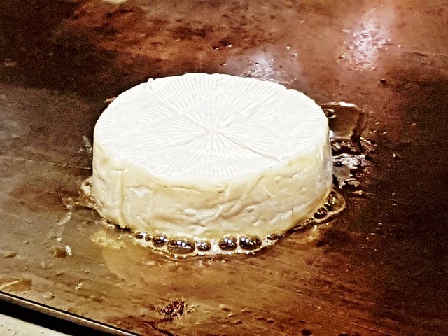 Grilling Camembert Cheese