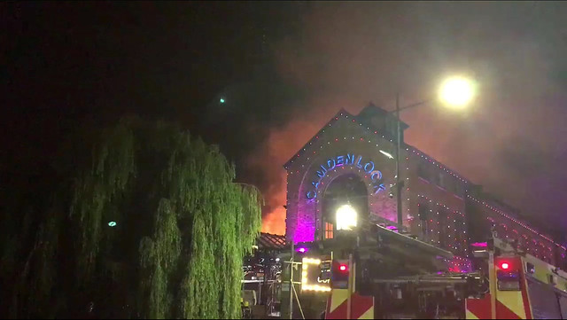 Camden Market Fire