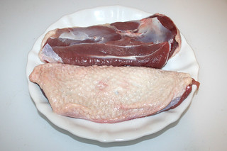 01 - Zutat Entenbrust / Ingredient duck breast