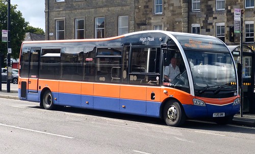 YJ15 AMK ‘High Peak Buses’ No. 288 Optare Solo M9600SR on ‘Dennis Basford’s railsroadsrunways.blogspot.co.uk’