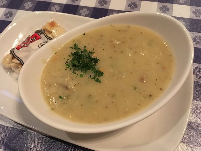 The original Golden Gate clam chowder - The Old Clam House