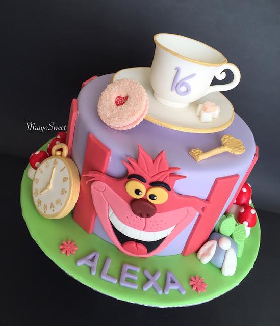 Alice in Wonderland Themed Cake by Rajaa of Mrayo Sweet