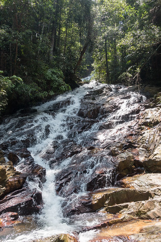 kotatinggi malaysia asia hiking walking jungle forest tourist nature outdoors waterfall