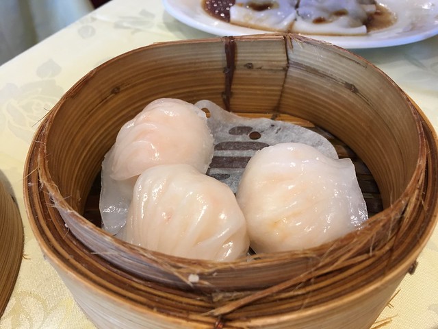 steamed shrimp dumplings