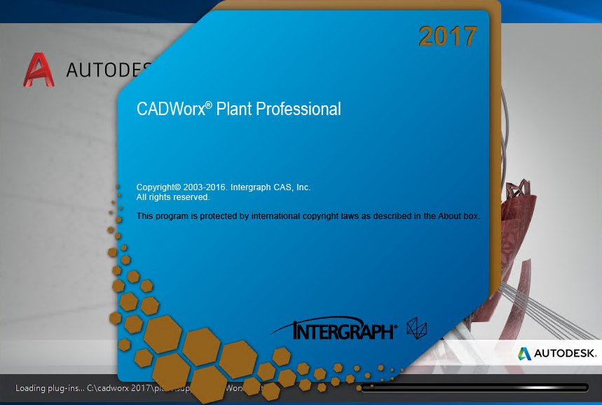 Intergraph CADWorx V2017 17.0.0 SPLM2012